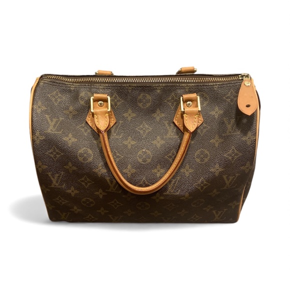 Louis Vuitton Speedy 30 Monogram Canvas Bag – Classic Iconic Style – Very Good C - Picture 2 of 5